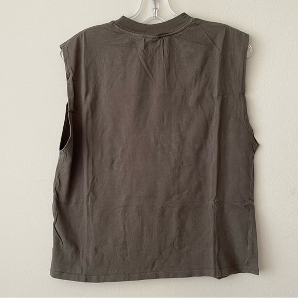 GRATEFUL DEAD Junkfood distress sleeveless cropped T-shirt size Medium - Picture 5 of 8